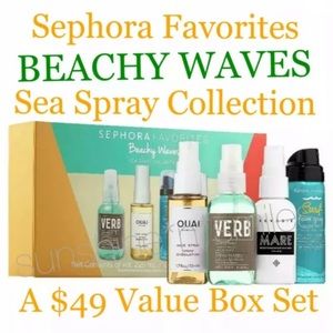 Sephora Gift Set OUAI WAVE SPRAY Reverie VERB SEA SPRAY Bumble Bumble SURF Foam
